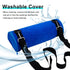 Car Seat Foot Rest for Kids - Booster Seat Pillow With Long Adjustable Strap - Convenient Supportive Accessory