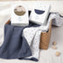 36"x40"(Blue) lulumoon Baby Blanket for Boys Newborns: Lightweight Cotton Swaddle for Receiving - Ideal Stroller