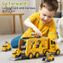 Truck Toys for Boys Ages 3-6, Toddler Car Carrier Vehicle Toy Set, Kids Toys Truck Set for Age 3-9