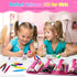 Set 48 4-6-8, Set 4 5 6 7 8 9 beefunni Unicorn Washable Markers pcs with Glitte Pencil Case, Art Supplies for Kids Ages
