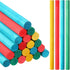 24 Pieces Rhythm Sticks, Classroom Musical Instruments, 4 Colors Wood Sticks for Girls Boys, 8 x 1/2 Inch