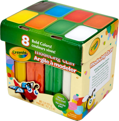 Crayola Modeling Clay in Bold Colors, 2lbs, Perfect Gift for Kids Ages 4 & Up