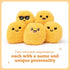 5 Emotional Support Chicken Nuggets by Relatable, Cuddly Stuffed Animals and Toys, Squishy Toys and Plushies, Great