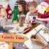 72 Pcs Christmas Pencils Mini Pencil Erasers Set, Christmas Party Favors for Kids, Holiday Tiny Erasers, Classroom