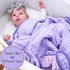 100% 47 47 Inches Cozy 6-Layer LollyBanks Baby Blanket, Cotton Muslin Quilt for Boys and Girls, x Toddler Quilt, Soft