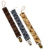Western Cowboy Pack Of 3 Fabric Pacifier Clip Holder for Infant Baby