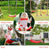 IFOYO Tree Swing Seat, Outdoor Play Accessories for Kids, Comfortable Plastic Swingset for Little Tikes, Red