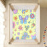 Bseiialft 52 28 Colorful Butterflies Flowers Cute Crib Sheets for Boys Girls Soft and Breathable Cotton Baby Sheets