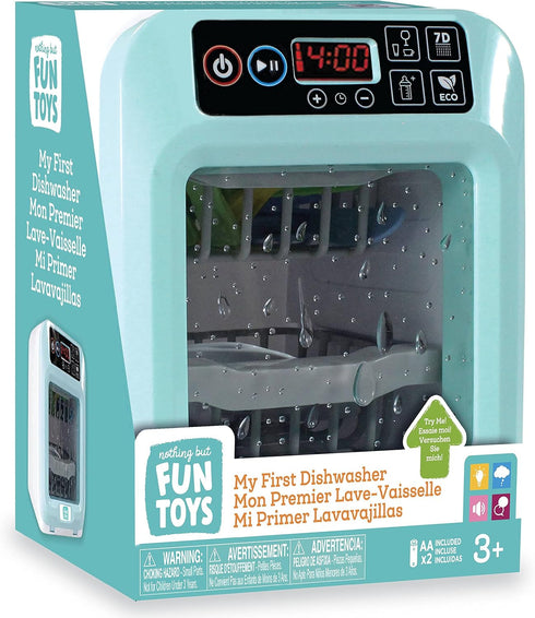 My First Dishwasher Playset with Lights & Sounds, Designed for Children Ages 3+