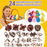 HINWOLN 24pcs Easter Egg Fillers with Brain Teaser Puzzles Toys - Easter Basket Stuffers for Teens, Egg Fillers