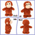 Hopearl Talking Singing Monkey, Walking Electric Interactive Plush Toy that Repeats What You Say, Gifts for Toddlers