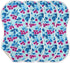 decor gift 4 Pack 22x11in Cotton Muslin Burp Cloths Large Good Absorbent? Funny Berry Blue Magenta spit up Rags