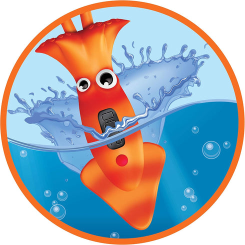PlayMonster Aqua Diver - The Race-The-Clock Pool Game in Orange