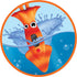PlayMonster Aqua Diver - The Race-The-Clock Pool Game in Orange