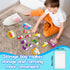 CVC Puzzle Cards for Kids, Phonics Games, Speech Therapy Toys for Toddlers, 3 Alphabet Letter Word Puzzles
