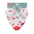 2Piece 2 Count (Pack 1) Nuby Muslin Bandana Bib with Teether, Colors May Vary