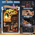 Reenovan 3D Book Nook Kit, DIY Dollhouse Miniature House with LED Bookshelf Decor Home Decor, Wooden Puzzle Craft