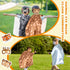 12 Set Safari Animal Mask and Capes | Kids Jungle Safari Theme Party Favors | Cosplay Wild Birthday Decorations