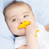BPA-Free Yellow Star Teether and Sensory Toy for Babies