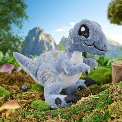TCBunny Baby Dinosaur 12" Bedtime Plush Toy, Kid's Gifts for Boys and Girls, Veliciraptor, Birthday, Valentine,