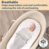 Bassinet Sheets Girl - 3-Pack Soft Fitted Organic Cotton Bassinet Sheets, Fits 32x16x4 Inch Mattresses