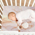 Qilmy 27 39 Gold Marble Fitted Crib Sheet for Girls and Boys, Soft Breathable Baby Crib Sheets for Standard Crib