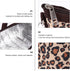 Insulated Waterproof Oxford Cloth Feeding Bottle Pouch with Leopard Print for Travel Nursing Breastmilk Storage Bag
