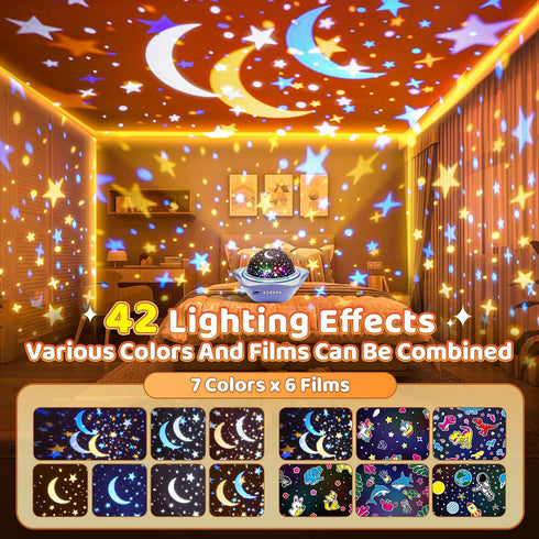 Night Light for Kids Night Light Projector, Baby Night Lights for Bedroom, Star Projector Galaxy Light Star Lights
