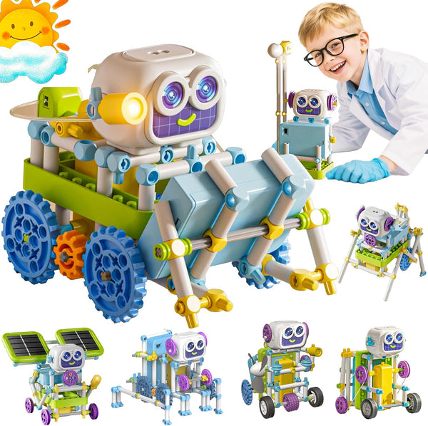 SMILESSKIDDO STEM Toys for Kids 8-13 Years Old, 36-in-1 Robotics Kit with