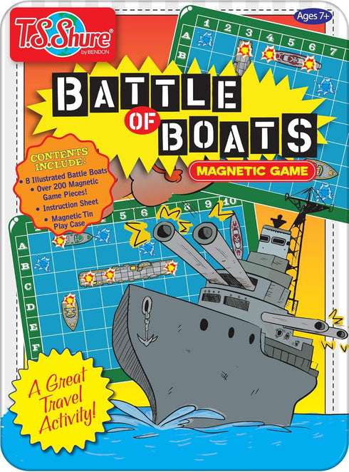 TS Shure by Bendon Battle of The Boats Games Mini Magnetic Activity