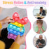 Woplagyreat Easter Bubble Fidget Toys, Kids Girls Boys Cute Bunny Sensory Toy Basket Stuffers Toddler Adult Stress