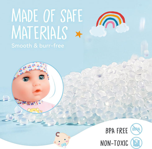 Toy Choi's 16 Inch Interactive Baby Doll, Pink - Talking Feeding Doll with Sounds and Accessories