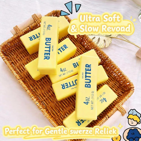 Midou 1Pcs(Dumpling Slow Rising Dumpling Squishy Butter Squeeze Toy Sensory Stress Relief Squishies Soft & Stretchy