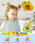 Bekayshad 4 Pack Wooden Puzzles for Toddlers, Animal Jigsaw Toys, Gifts for 1-3 Year Old Boys Girls, Educational