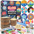 klmars Kids Wooden Painting Kit-Glow in The Dark-Arts & Crafts Gifts for