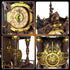 SHAREHB Set, 12+, Vintage Swing Clock Building Blocks Real Working Moving Pendulum & Rotating Dial, Mechanical Building