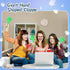 ZCYSRLQIN 100 7.5 Inch Pieces Lime Green Hand Clappers Clappers Noisemakers Noise Makers Party Favors Plastic Clapper