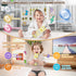 3 50+ 6-18 FLAMDYNO Baby Remote Control Toy with Cat Silicone Teether Cover - Language Learning Toy