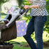 SyXIOP Cute Cartoon Rocking Horse Star Purple Peach Reusable Changing Table pad with Tissue Pocket Diaper Changing pad