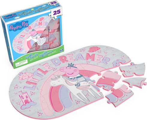 25-Piece Peppa Pig Foam Puzzle by Spin Master Games for Families and Kids Ages 4 and Up