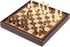 Classic Legacy Deluxe Chess & Checkers Set for 2 Players | Includes Folding Board & Solid Wood Pieces | Ages 8+