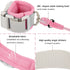 Blisstime Toddler Leash - Anti Lost Wrist Link with Key Lock, Upgraded Baby Leash for Kids (4.9ft/1.5m, Pink)