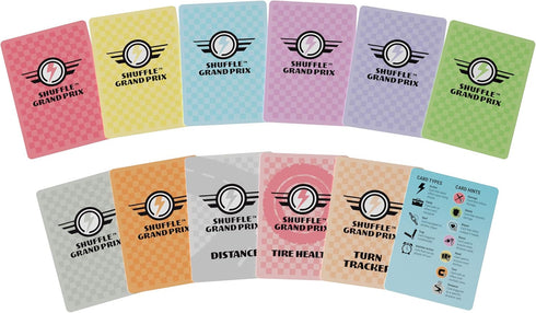 Bicycle Shuffle Grand Prix Card Game