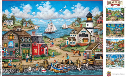 Dockside Activities 550 Piece Jigsaw Puzzle for Adults, Family, Or Youth - MasterPieces 18"x24"