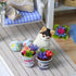 Ogrmar DIY Wooden Dollhouse Kit with LED Light & Cover