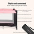 Dream On Me Nest Portable Baby Playard, Lightweight Foldable Travel Play & Nap Space with Carry Bag, Breathable Mesh