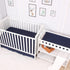 Set 3, 4-Sided 16x31 16x32, 100% CaSaJa Diaper Changing Pad Cover for Baby Boys of Snug Fit Contoured Changing Table