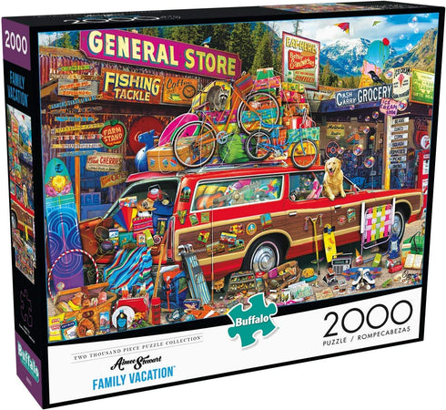 Buffalo Games - Aimee Stewart Family Vacation - 2000 Piece Puzzle