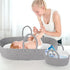 Pro Goleem 1 2 1 Baby Diaper Changing Basket, Portable Easy to Clean Moses Basket for Newborn Babies with Foam Pad
