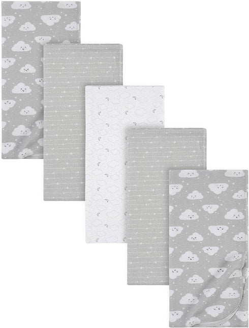 Gerber Boys and Girls Newborn Infant Baby Toddler Nursery 100% Cotton Flannel